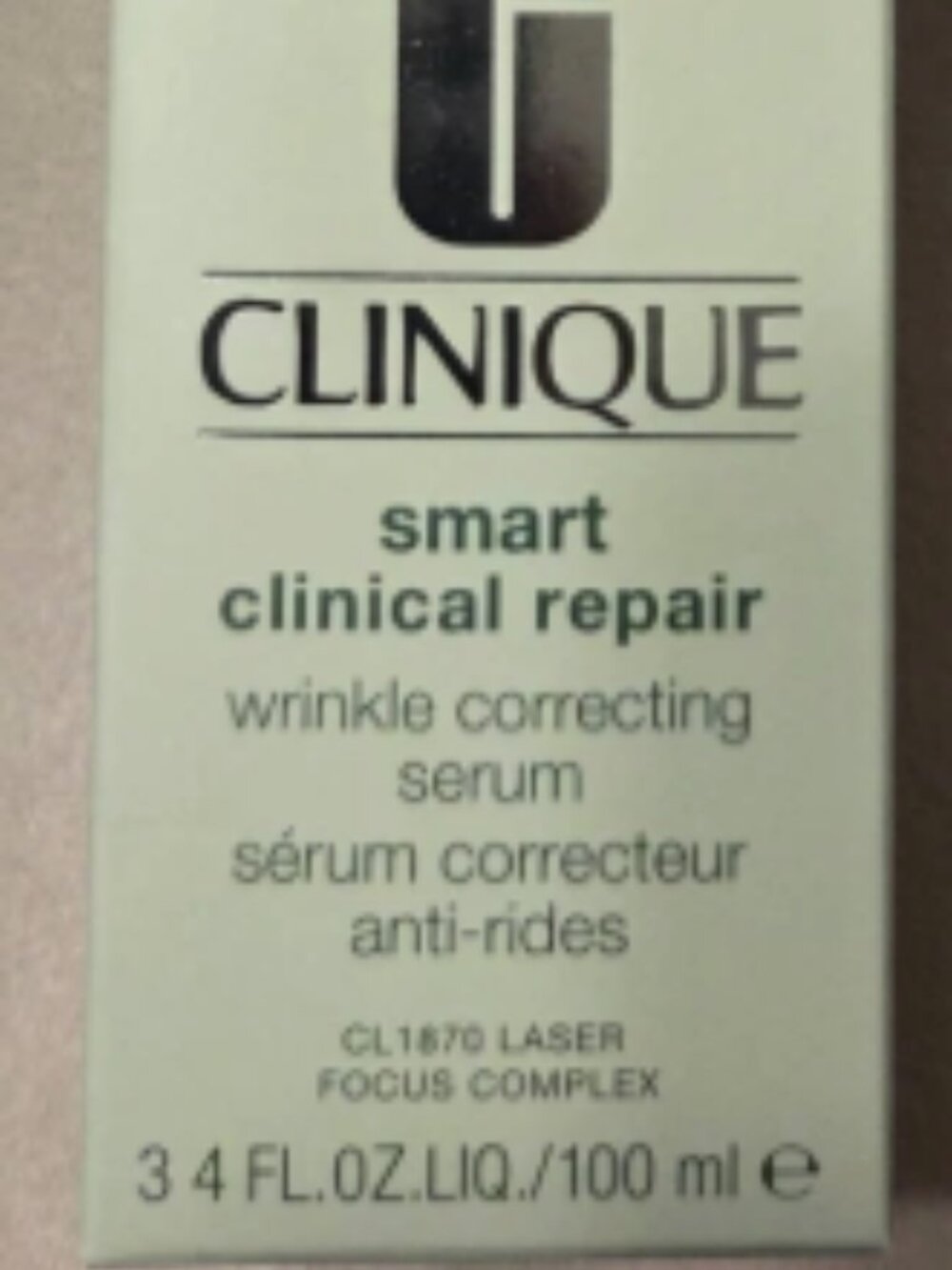 Clinique Smart Clinical Repair Wrinkle Serum 3.4oz Anti-Aging